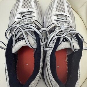 Nike Mesh Sneakers in White and Black